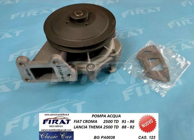 POMPA ACQUA FIAT CROMA 2.5 TD - LANCIA THEMA 2.5 TD (PA0038)